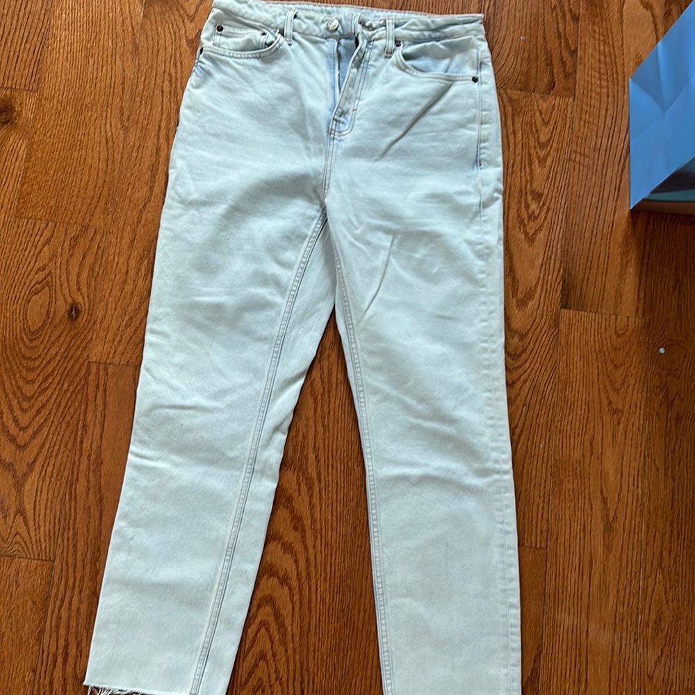 Topshop light wash jeans